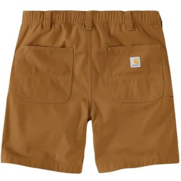 Carhartt Rugged Flex Size 32 Relaxed Fit Bin Canvas Short 8" NWT $45 - Picture 2 of 13